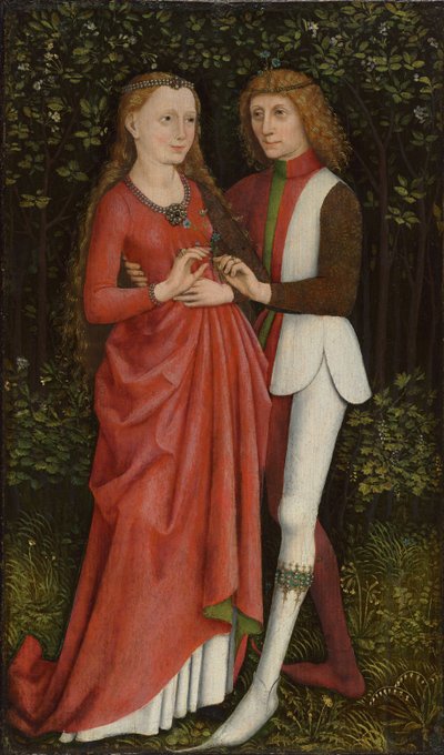 A Bridal Couple by Unbekannt Unbekannt